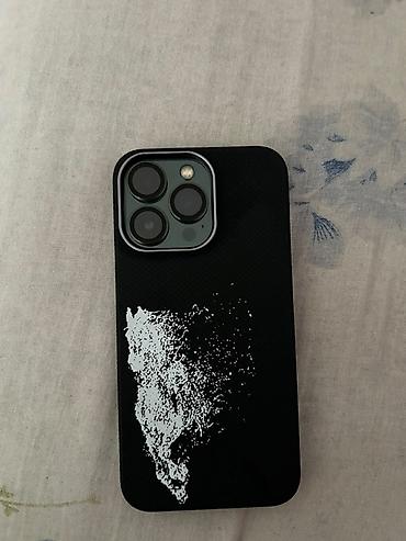IPhone 13 Pro, Б/у, 128 ГБ, Alpine Green, Чехол, 100 %