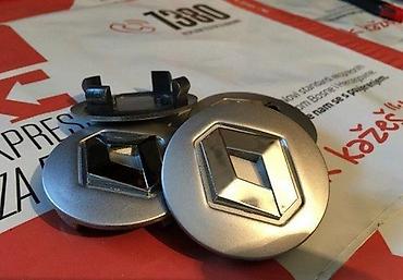 Gume i felne: ČEPOVI POKLOPCI ZA FELNE RENAULT 3D 58MM/50MM - ORIGINALNI | — 1