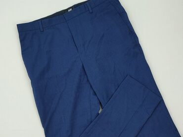 spodnie woskowane beż: H&M, Men's trousers, size 4XL (EU 48)