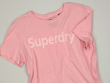 różowa koszulka niemiec: Superdry, Women`s T-shirt, M (EU 38)