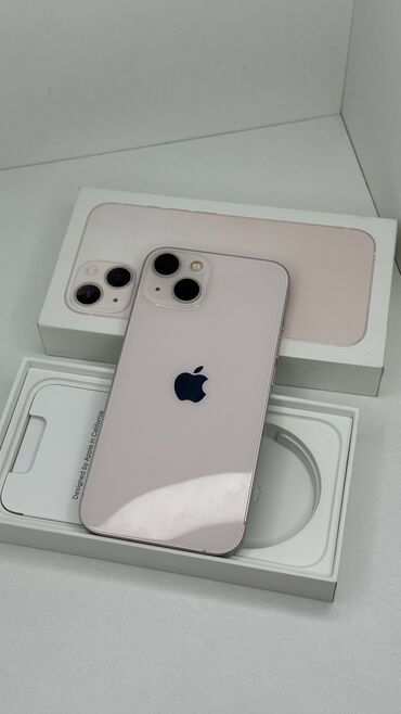 Apple iPhone: IPhone 13, Б/у, 256 ГБ, Розовый, Коробка, 100 %