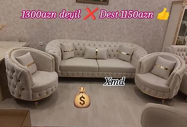 divan kreslo modelleri 2022: Yeni, Divan, 2 kreslo — 1