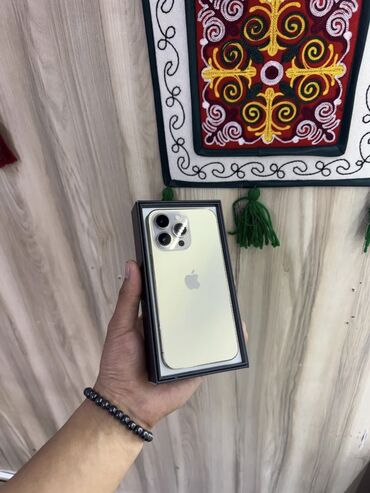 айфон 13 цена ош бу: IPhone 13 Pro, Колдонулган, 256 ГБ, Алтын, Заряддоочу түзүлүш, Коргоочу айнек, Каптама, 87 %