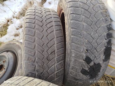 авто жаз: Шины 175 / 65 / R 14, Зимняя шипованная, Б/у, Запаска, Легковые, Китай, Continental