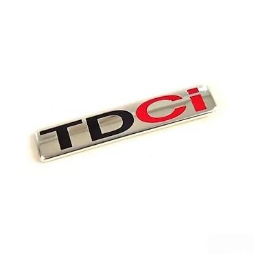 Auto delovi, gume i tjuning: TDCI samolepljv znak - metalni. Samolepljvi metalni znak TDCI. ✨ Dosta — 1