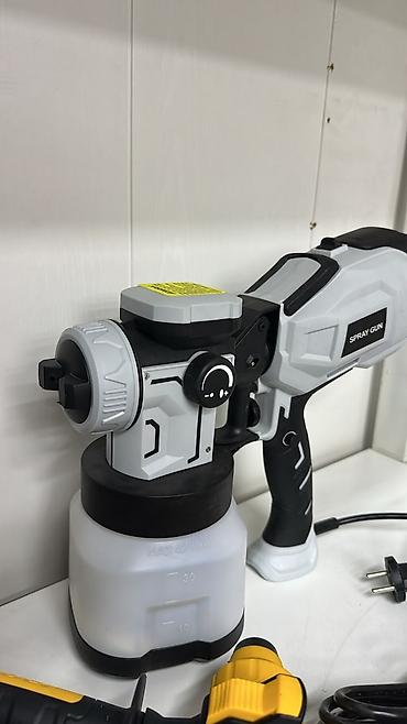 краскопульты: Электрический краскопульт Spray Gun для распыления лакокрасочных — 1