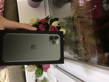 iphone 6 цена в бишкеке цум: IPhone 11 Pro Max, Новый, 256 ГБ, Зеленый, Чехол, Коробка, 75 %