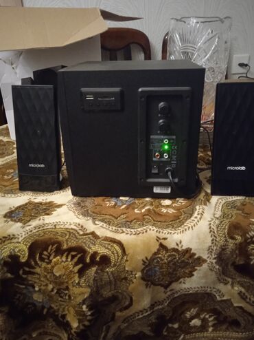 Dinamiklər və kolonkalar: Microlab Kolonka, Növ - Kompüter üçün, rəng - Qara — 3