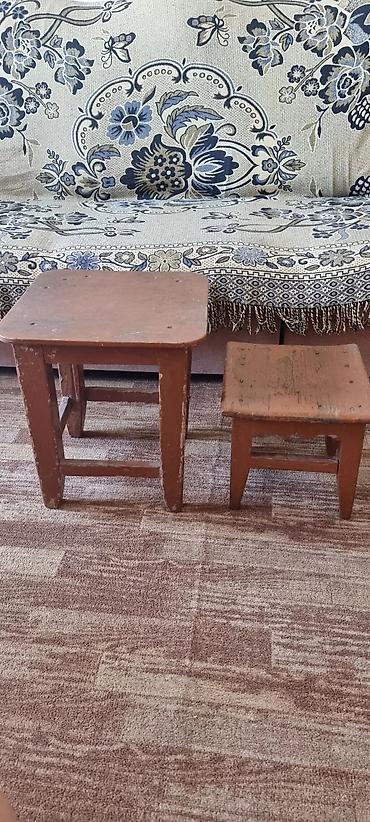 Сковородки: Табуретки тяжелые деревянные любая 500 сом тумбочки Сковороды — 9