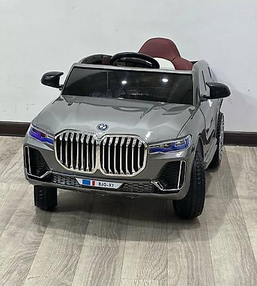 Uşaq üçün elektrik maşınları: BMW X7 Style YENİ qara lak – BMW X7 üslubunda 4 motorlu uşaq — 4