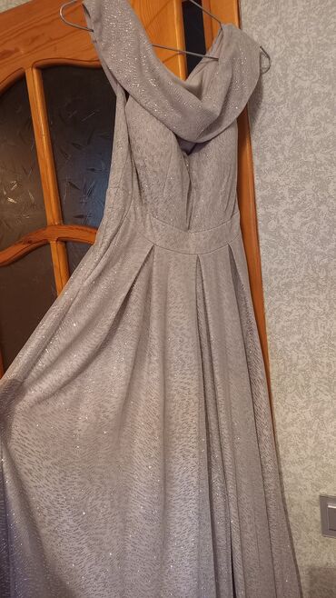 gümüşü donlar: Вечернее платье, Макси, Adamo, S (EU 36)