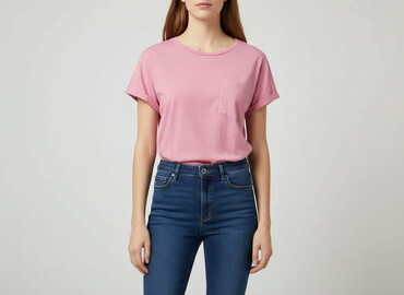 t shirty basic: Basic, Women`s T-shirt, size S