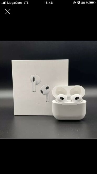 наушники apple airpods 1: Apple, Новый, Беспроводные (Bluetooth)