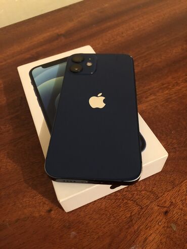 Apple iPhone: IPhone 12 mini, 128 GB, Blue Titanium, Face ID, Sənədlərlə