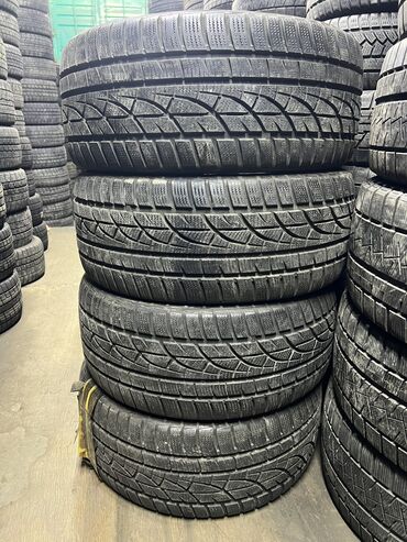 Шины: Шины 245 / 45 / R 17, Зима, Б/у, Комплект, Легковые, Корея, Hankook