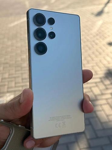 samsung tab e: Samsung Galaxy S25 Ultra, 256 GB, rəng - Ağ, İki sim kartlı — 3