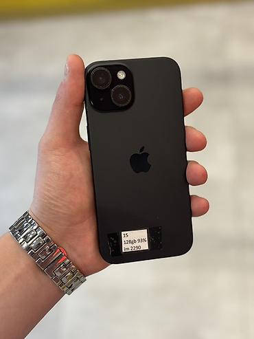 IPhone 15, 128 GB, Qara