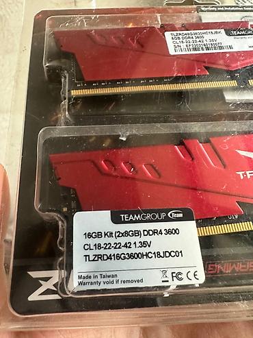 4 gb ram: Yeni Operativ Yaddaş (RAM) - T-Force Vulcan Z 16GB (2x8GB) DDR4 — 3