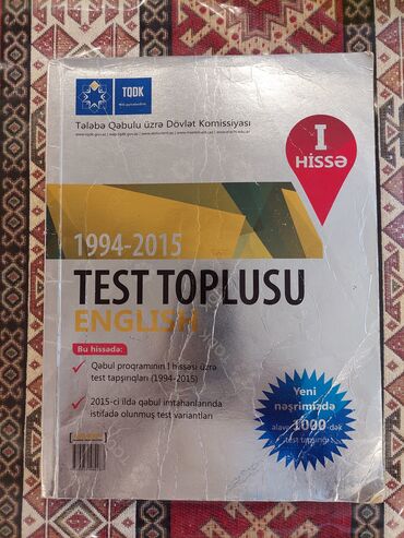 ingilis dili test toplusu 1 ci hisse yukle: İngilis dilindən test toplusu 1-ci hissə. TQDK