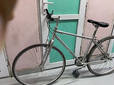 low 2 fixed gear: Городской велосипед с легкой алюминиевой рамой и колесами 28" — 1