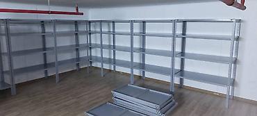 Stend vitrinləri: Metal stilajlar İstənilən ölçüdə metal stilajlar və dolablar — 4