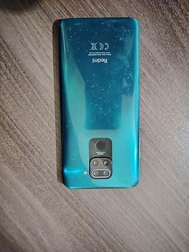 iphone x kreditle satisi: Redmi Note 9, 128 GB, rəng - Mavi, Barmaq izi — 4
