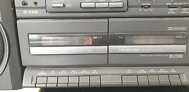 Динамики и колонки: 1 Акустика Sharp CP-310, (две колонки), высота 65 см, ширина 20 см,тип — 19