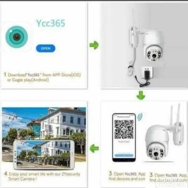 Video nadzor: Wifi Smart Camera ip66 Spoljna Rotirajuća PTZ IP Wifi Kamera Za — 6