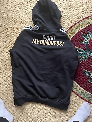 Мужская толстовка, Gucci, Новый, цвет - Черный, Самовывоз