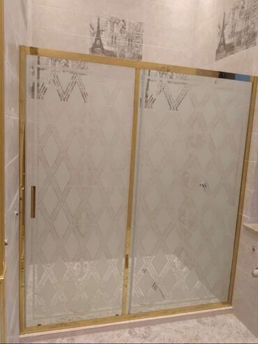 Duş kabinaları, arakəsmələr: Yeni Üstü açıq kabina, Künc üçün, Pulsuz çatdırılma — 2