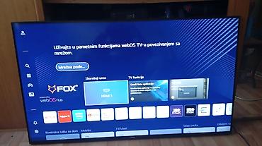 television second hand: TV FOX 55WOS640E - за делове (исправна електроника и осветљење) — 1