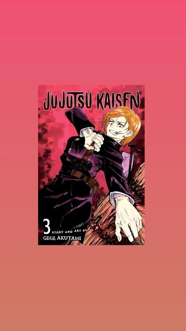 Digər kitablar və jurnallar: Jujutsu kaisen manga Türkcə çilid-3