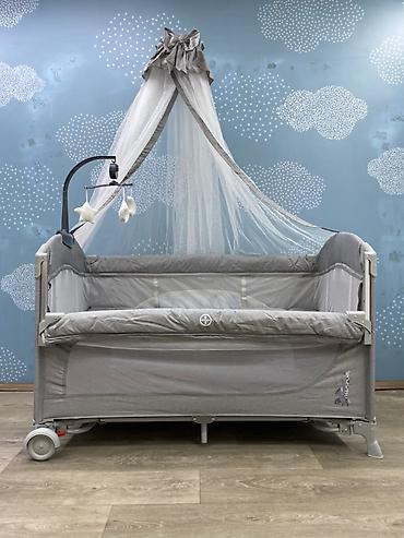 Manejlər: 👶 Yeni Model Cool Baby P906 Qatlana Bilən Manej Çarpayısı Körpənizin — 4