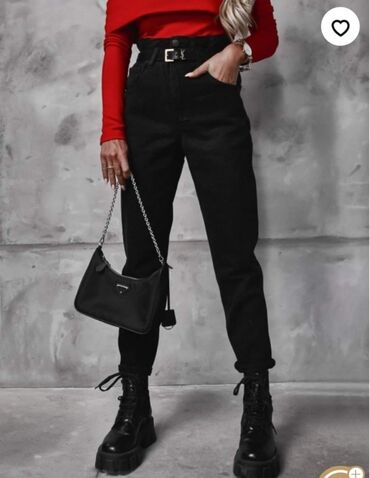 Farmerke: Pamuk, Visok struk, Drugi kroj — 13