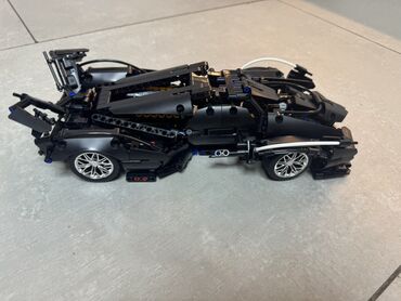 Модели автомобилей: Конструктор Technic: суперкар в черном цвете - Большая авторская — 1