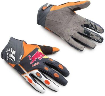 кожаный чемодан: Кини Ред Булл Мотокросс перчатки Kini Red Bull Competition MX Glove -