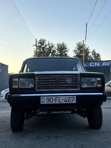 VAZ (LADA): VAZ 2107 sedan - Kuzov: klassik 4 qapılı sedan, tünd albalı/bordo — 3
