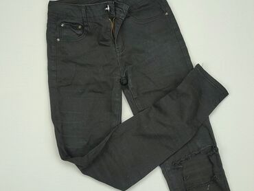 spódniczka jeansowe czarne: Jeansy, S, stan - Bardzo dobry