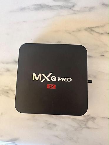 ethernet kabel: MXQ Pro 4K Android TV Box - Model: MXQ Pro (etiket: 4K), alt hissədə — 1