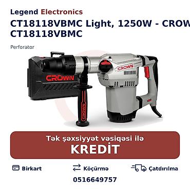 perfarator: Elan başlığı: Perforator CT18118VBMC Light, 1250W - CROWN CT18118VBMC — 1