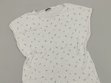 białe letnie bluzki damskie: T-shirt, Beloved, S, stan - Bardzo dobry