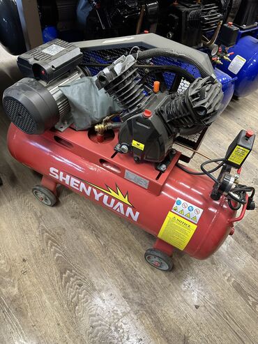 Компрессоры: Компрессор Электрический, Поршневой, Новый — 20