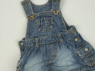 biała letnia sukienka z koronką: Dungarees, H&M, 3-6 months, condition - Very good