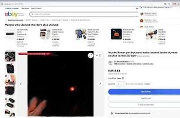 Alkotestovi: Prenosivi alkotester – privesak - Kompaktan alkotester u obliku — 19