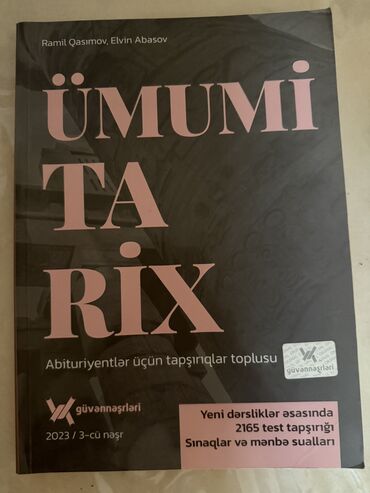 dim tarix test toplusu 2023: Ümumi tarix tapşırıqlar toplusu güvən