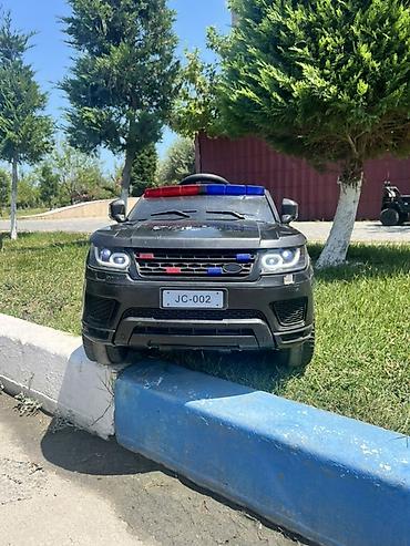 Детский мир: Uşaq üçün elektrikli polis maşını – JC-002 modeli - Realistik polis — 2