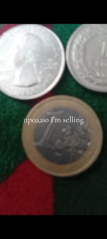 Монеты: Коллекция монет из разных стран мира. Состав по фото: - США — 16