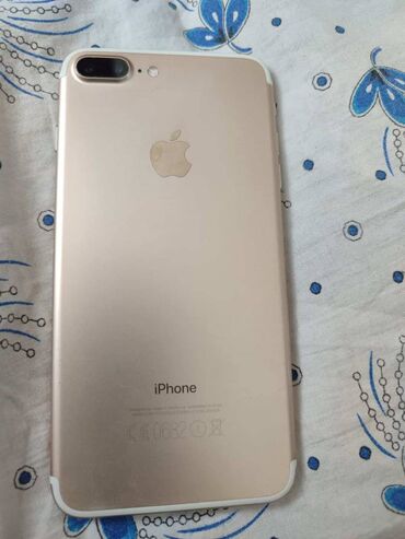 Mobil telefon və aksesuarlar: IPhone 7 Plus, 32 GB, Rose Gold, Barmaq izi