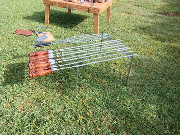 Kabab üçün digər mallar: 🎁Əsl HƏDİYYƏLİK ŞİŞ-MANQAL DƏSTİ🤩🤩🤩. ⚒️Peşəkar Ustalar tərəfindən — 6