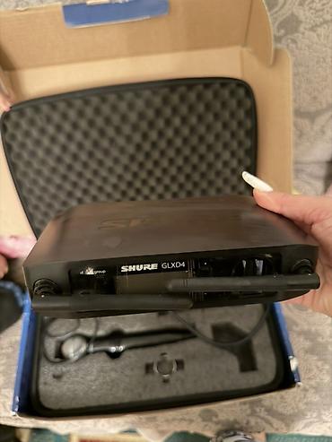 audio kabel: Shure GLXD4 simsiz mikrofon sistemi - Model: Shure GLXD4 qəbuledici + — 1